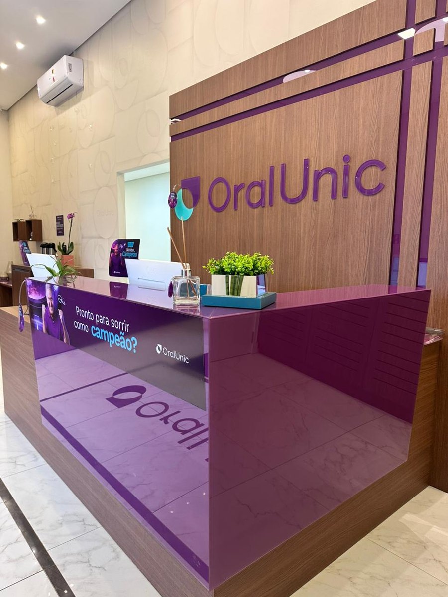 Recepção da Oral Unic Naviraí